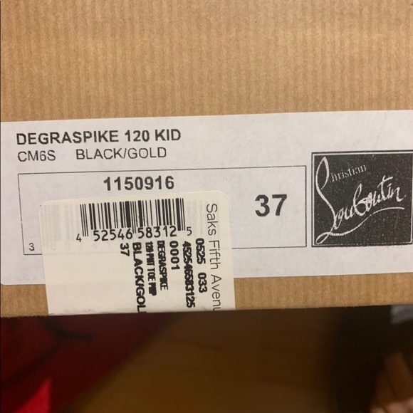 Christian Louboutin Degraspike 120 KID - Picture 5 of 6